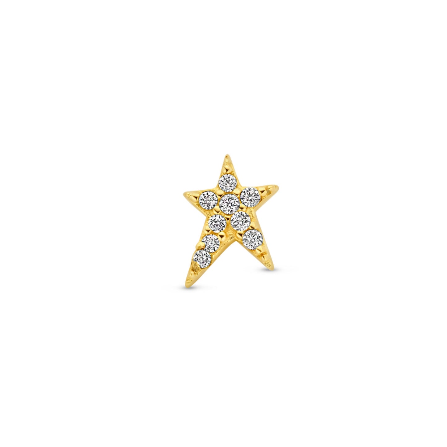 Navigli Isidora 9 karat gold piercing - Beloro jewels