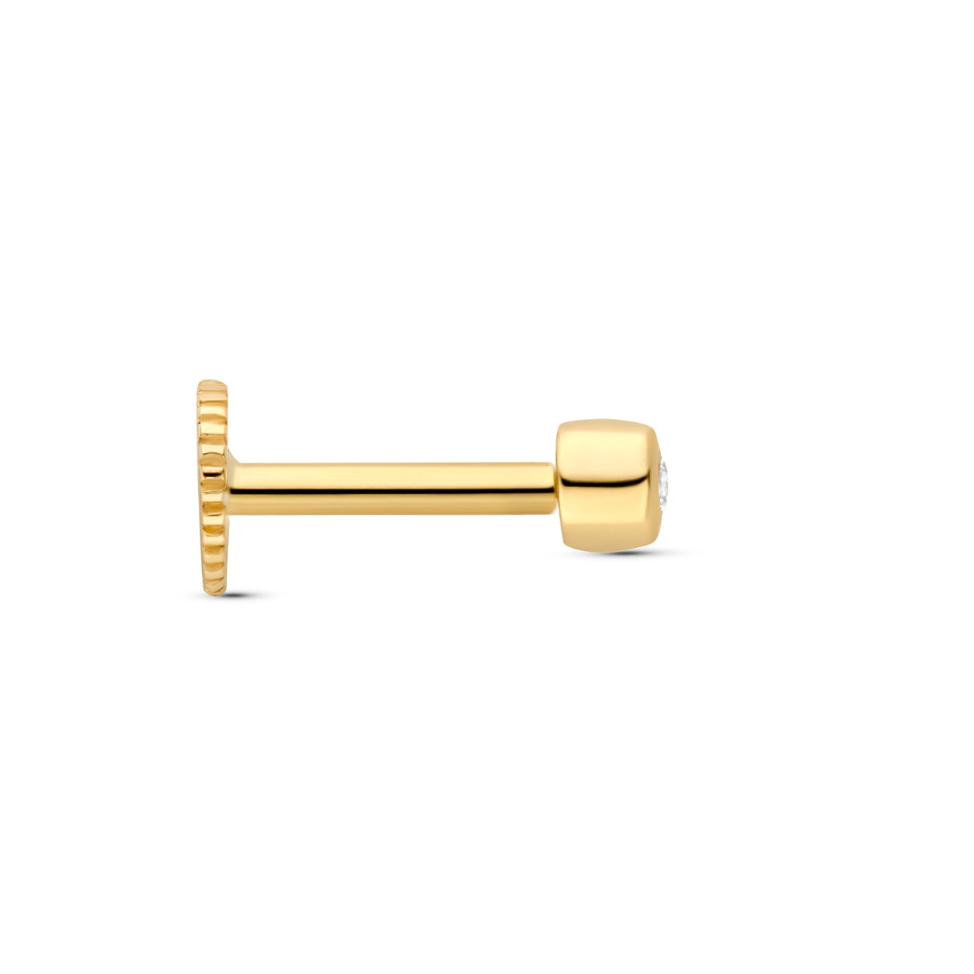 Navigli Isidora 9 karat gold piercing - Beloro jewels