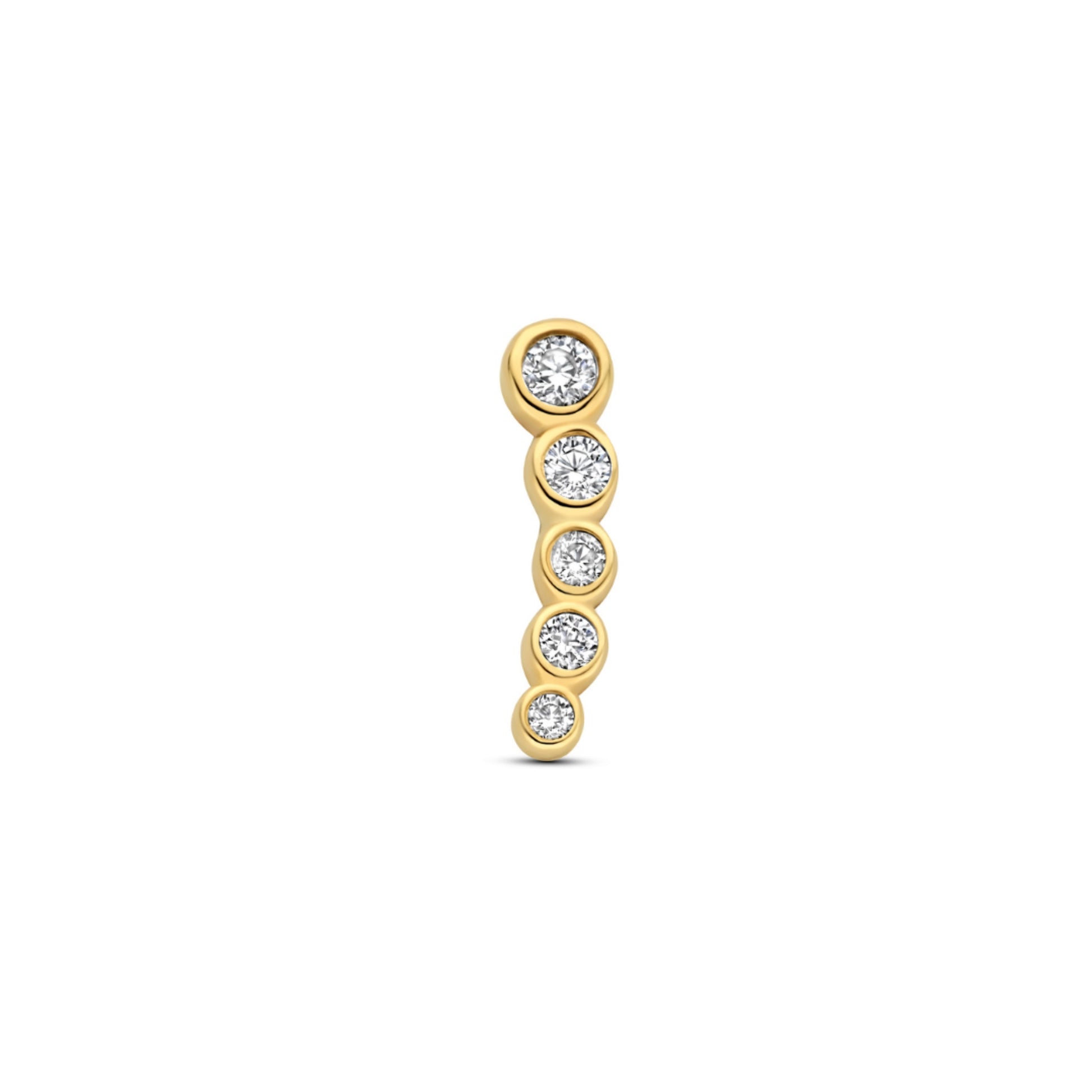 Navigli Isidora 9 karat gold piercing - Beloro jewels