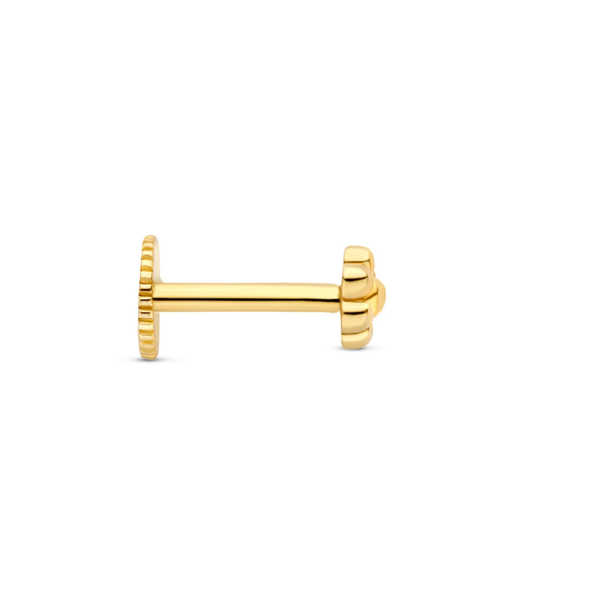 Navigli Isidora 9 karat gold piercing - Beloro jewels