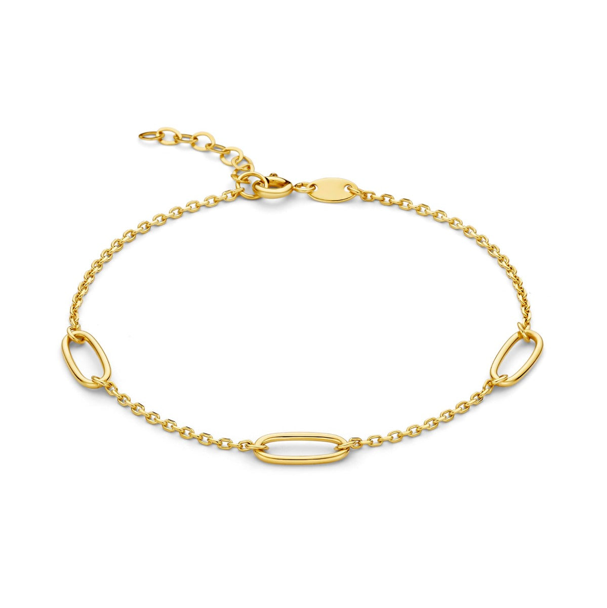 Regalo d'Amore 9 karat gold necklace and bracelet gift set - Beloro jewels