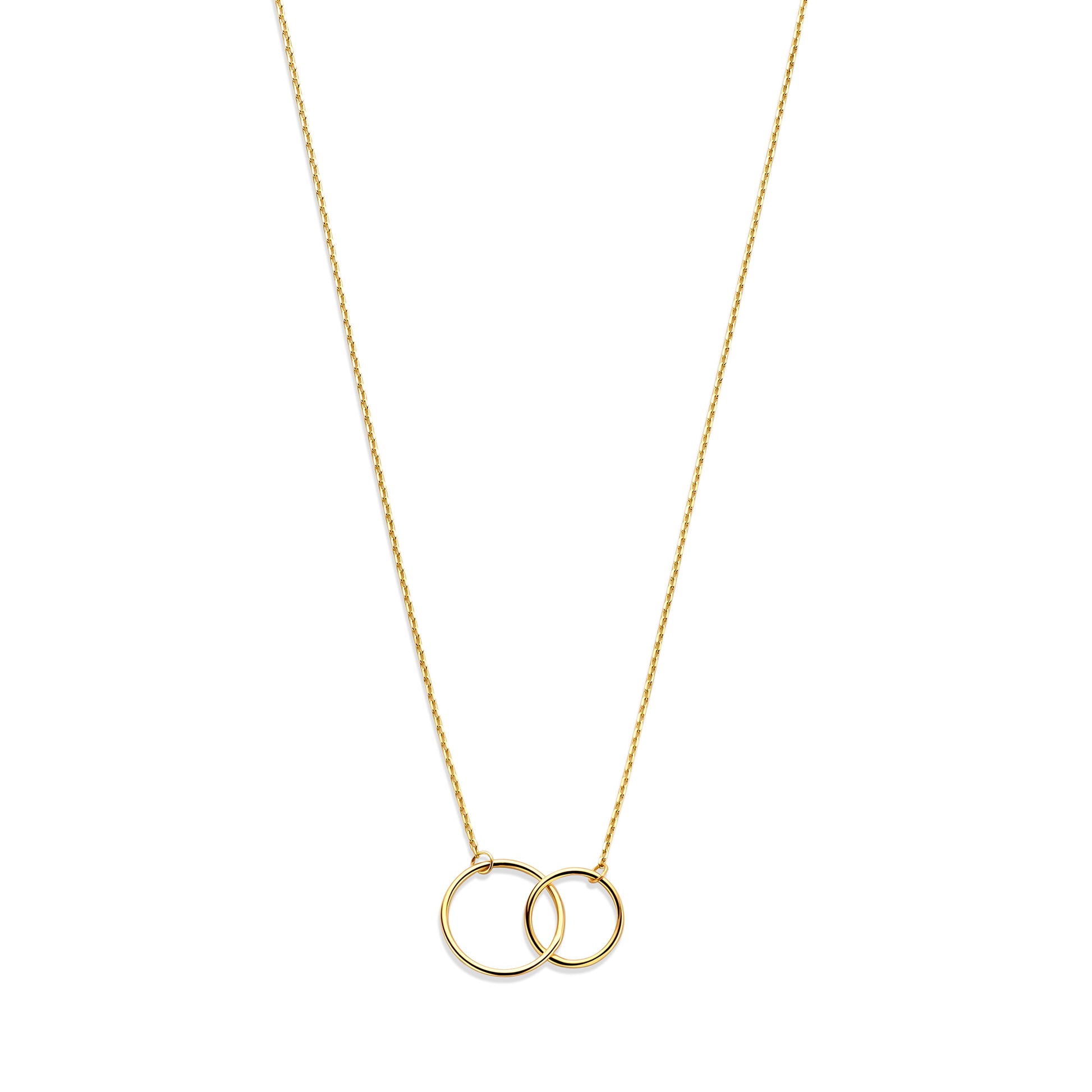 La Rinascente Assane 9 karat gold necklace with ring - Beloro jewels