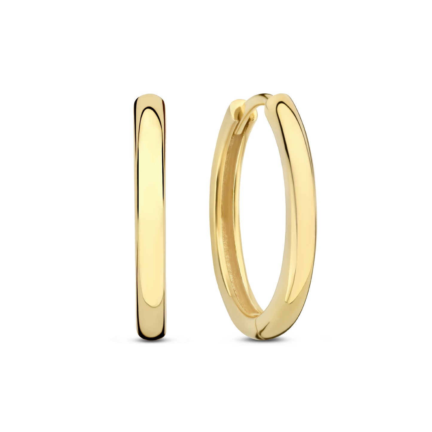 Regalo d'Amore 9 karat gold hoop earrings gift set - Beloro jewels