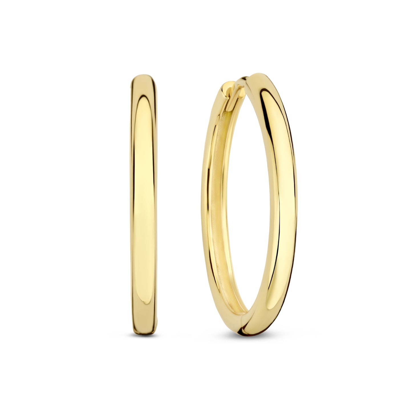 Regalo d'Amore 9 karaat gold hoop earrings gift set - Beloro jewels