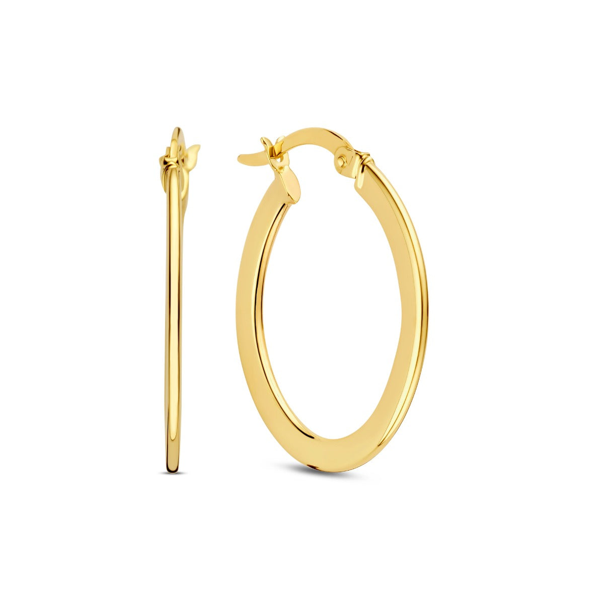 Regalo d'Amore 9 karat gold hoop earrings gift set - Beloro jewels