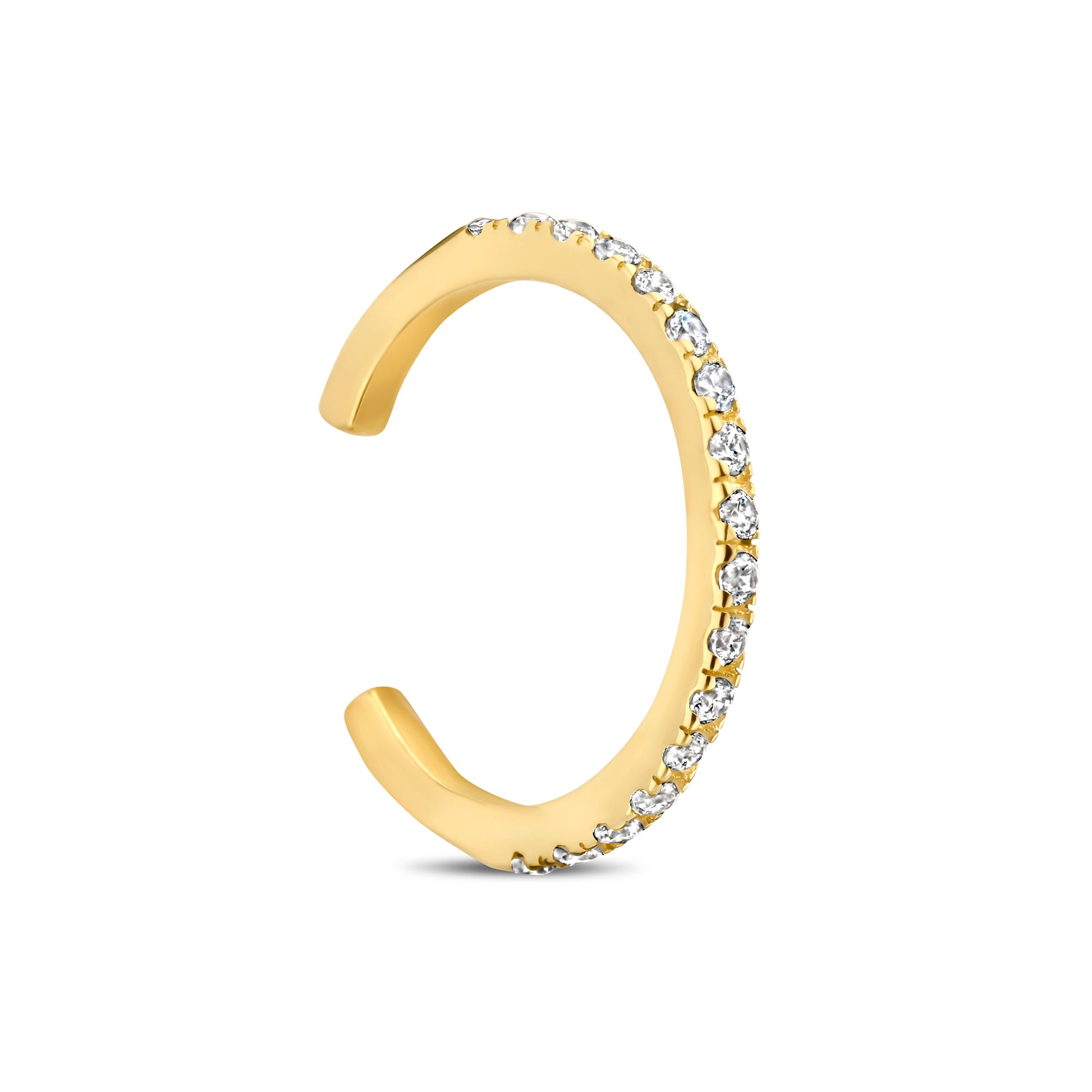 Navigli Alani 9 karat gold ear cuff - Beloro jewels