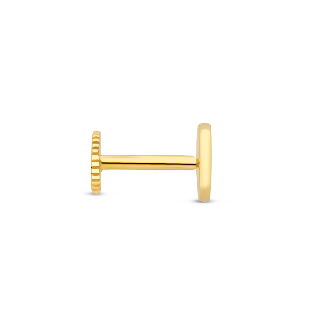 Navigli Isidora 9 karat gold piercing - Beloro jewels