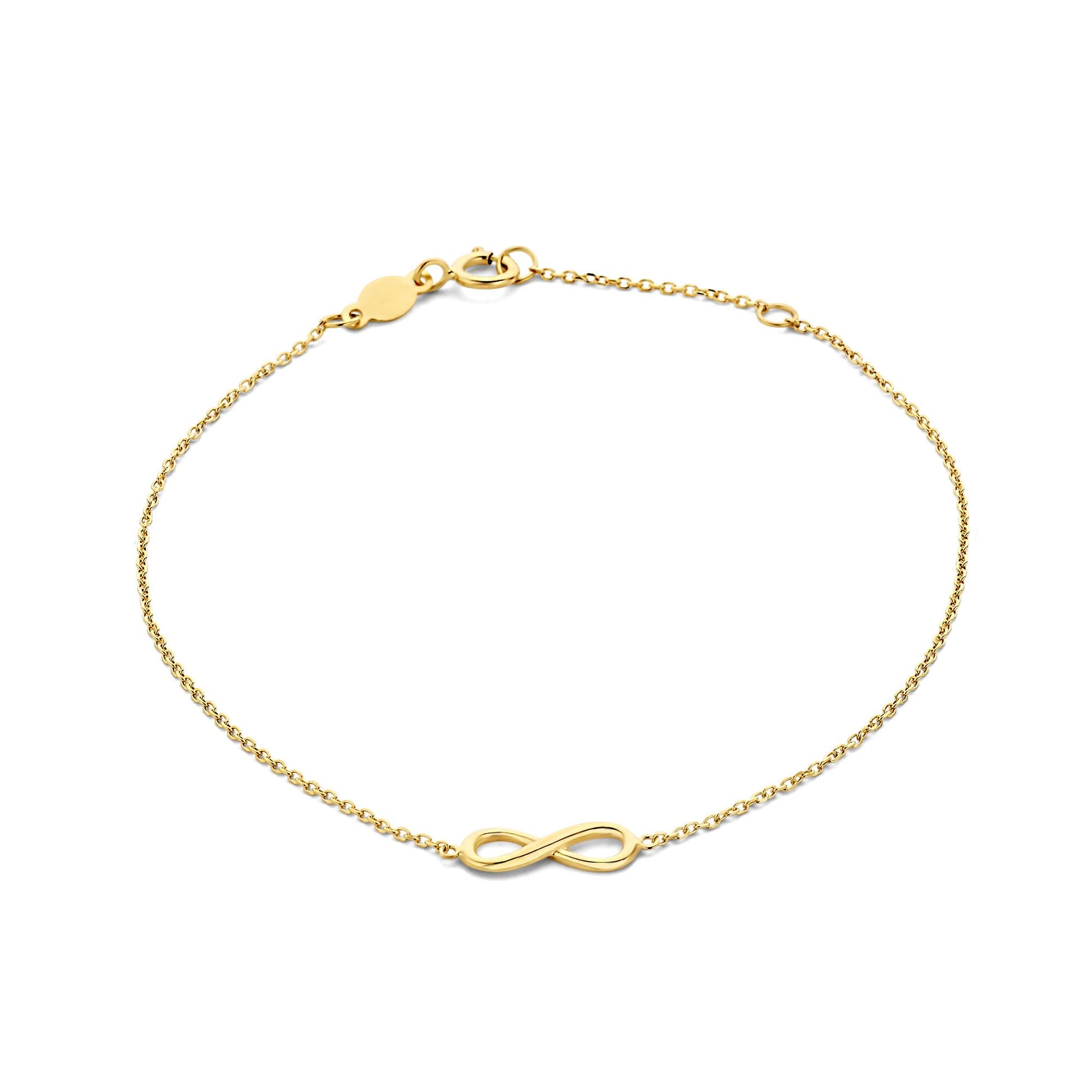 Della Spiga Felicia 9 karat gold bracelet with infinity - Beloro jewels