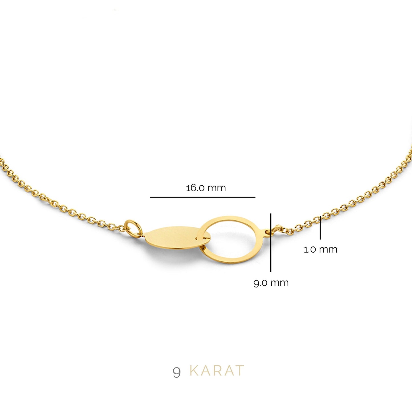 La Rinascente Velia 9 karat gold bracelet - Beloro jewels