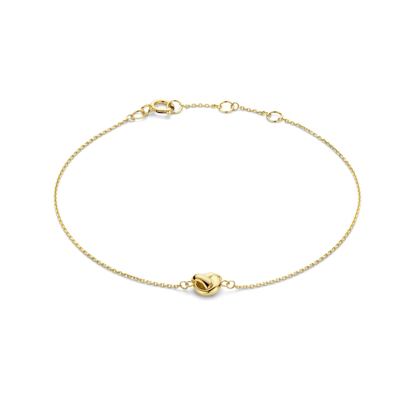 Della Spiga Emilia 9 karat gold bracelet with knot - Beloro jewels