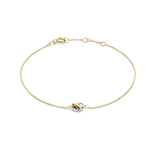 Della Spiga Mira 9 karat gold bracelet with knot