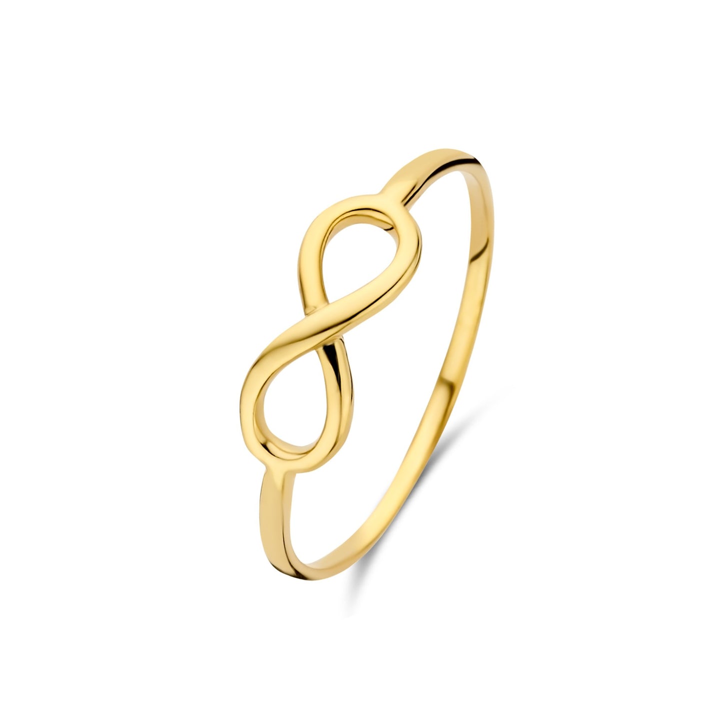 Della Spiga Felicia 9 karaat ring met infinity teken