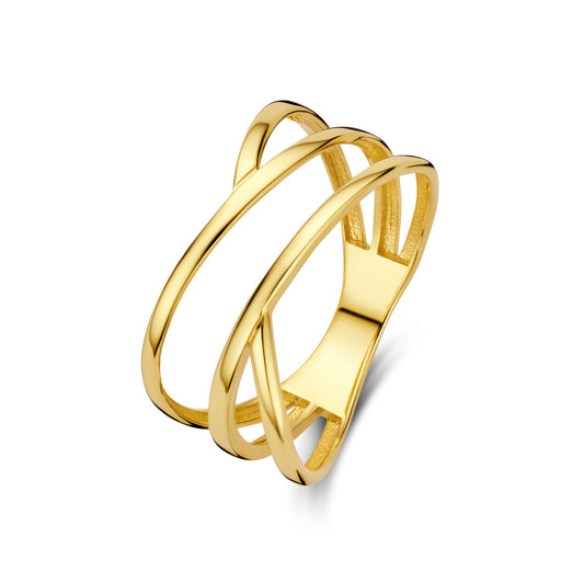 Della Spiga Pia 9 karat gold ring - Beloro jewels