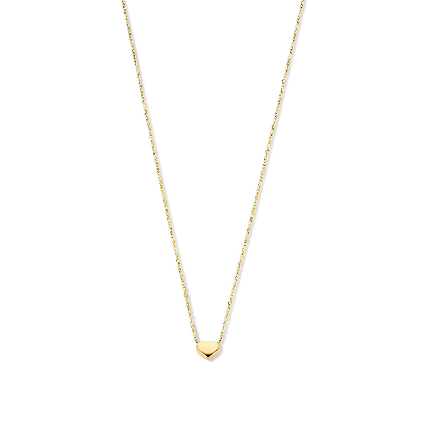 Della Spiga Giulietta 9 karat gold necklace with heart