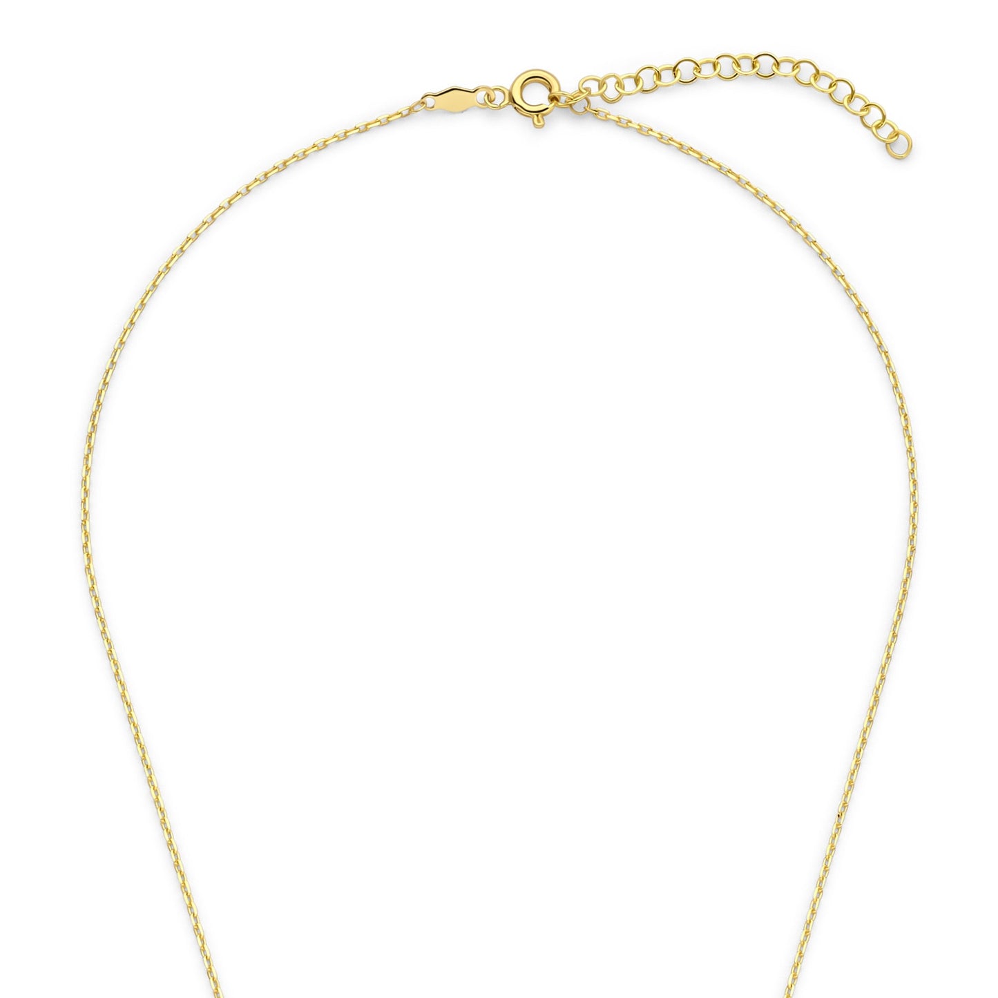 Della Spiga Giulia collier en or 9 carats avec cœur