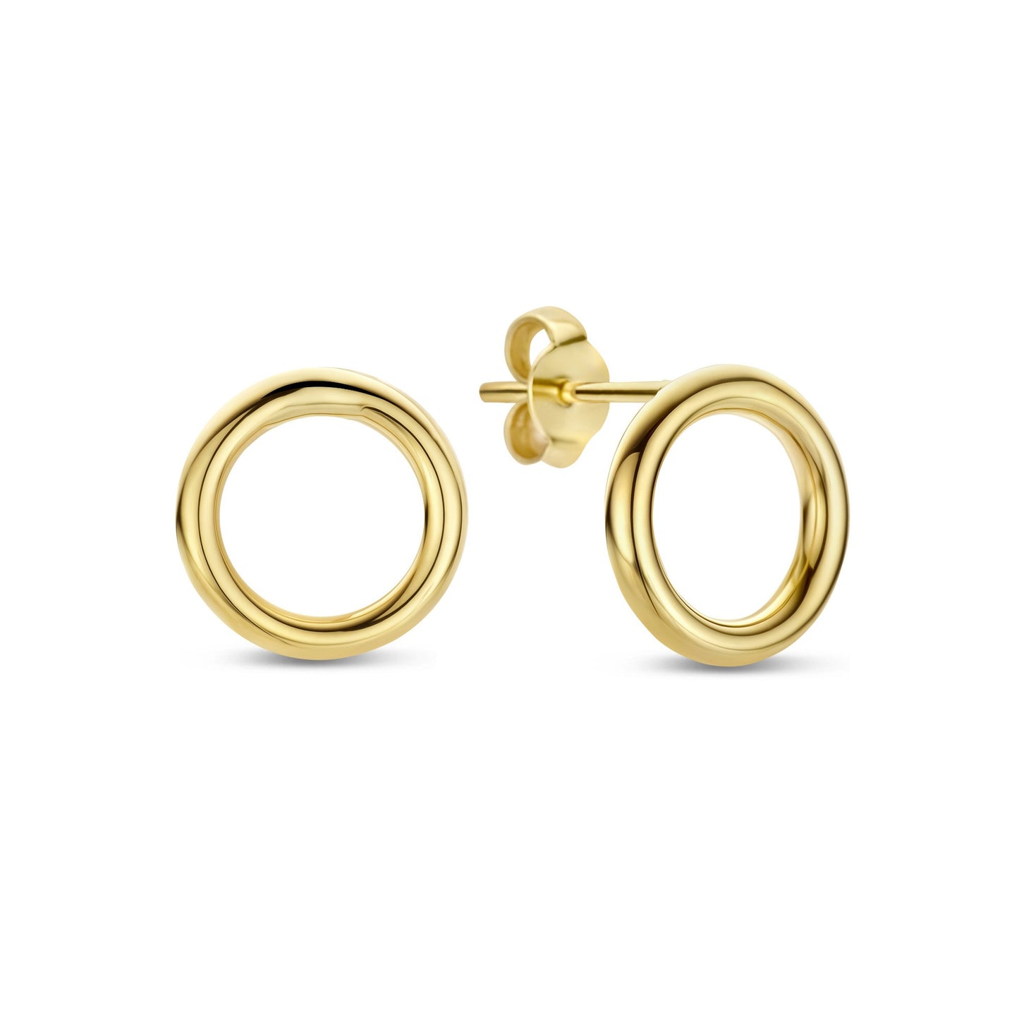 La Rinascente Velia 9 karat gold ear studs - Beloro jewels