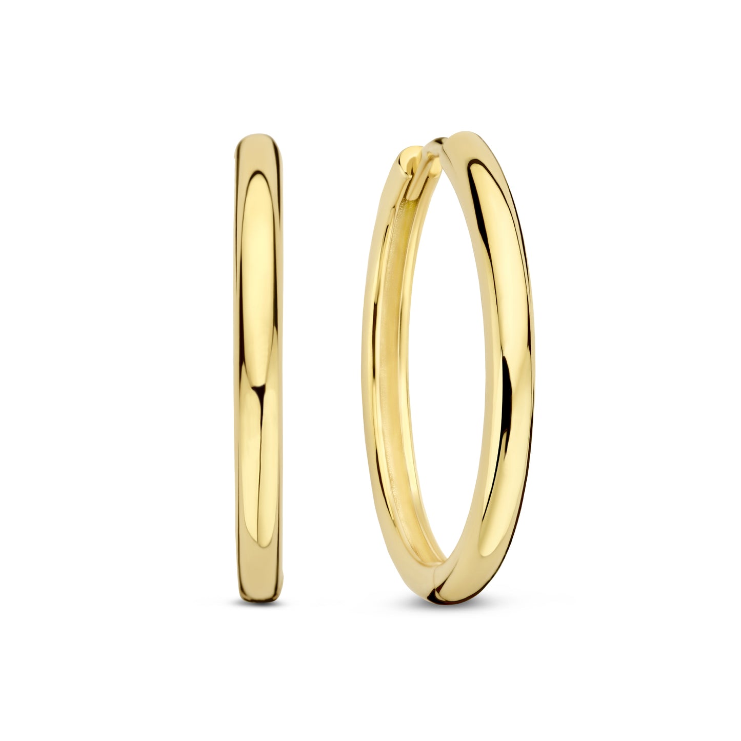 Regalo d'Amore 9 karat gold hoop earrings gift set - Beloro jewels